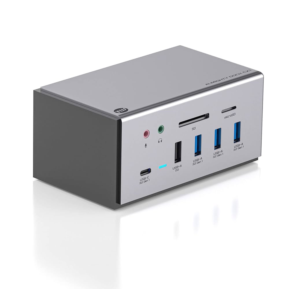 Amazon | TUNEWEAR ALMIGHTY DOCK CX1 17-in-1 USB-Cハブ 最大3
